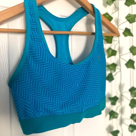 Blue Sports Bra - Picture 6 of 9